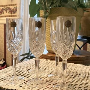 Cristal D’Argues Champagne Glasses